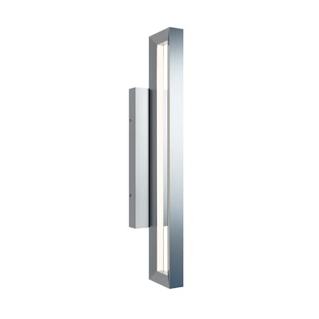 Afx Liam 24-in. LED Outdoor Sconce - Painted Nickel LEMW0524LAJUDNP